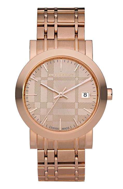 burberry rose gold colors.